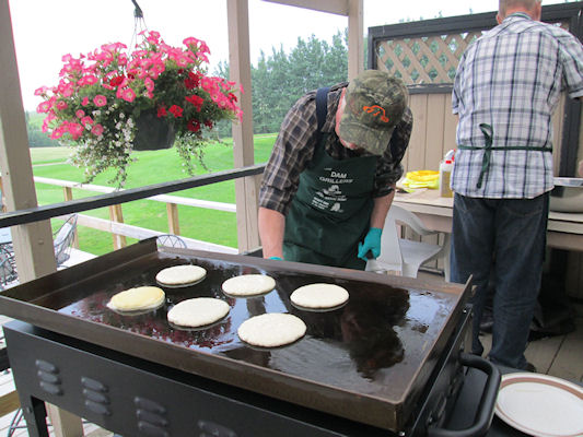 Beaver Dam Golf grilling
