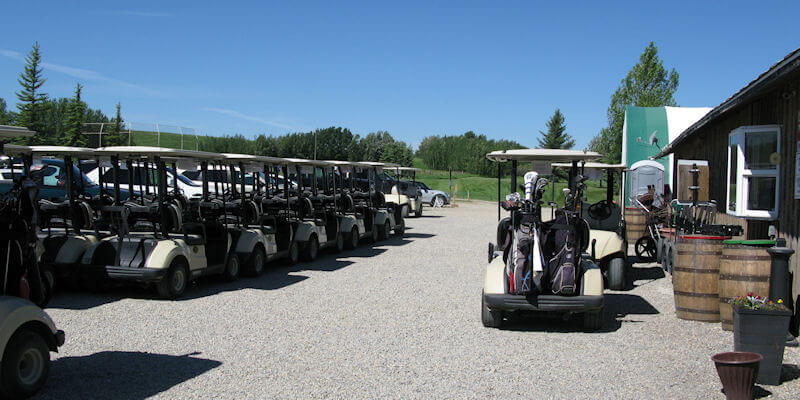 Beaver Dam Golf golf cart area