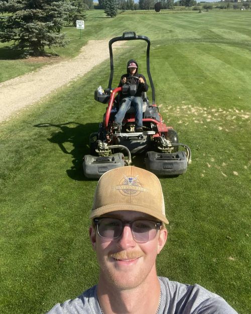 Beaver Dam Golf mowing vehicle